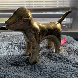 Gold Dog from Pink